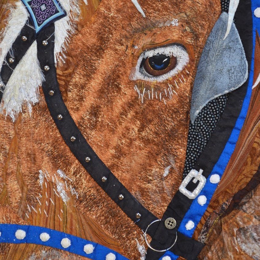 third painting of a horse
